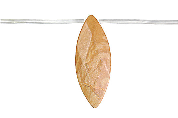 Wood Jasper Faceted Marquise Beads