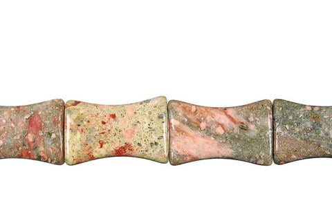 Unakite Slenderin Beads
