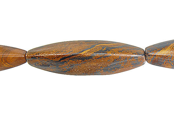 Tiger Iron (AAA) Triangle Rice Beads