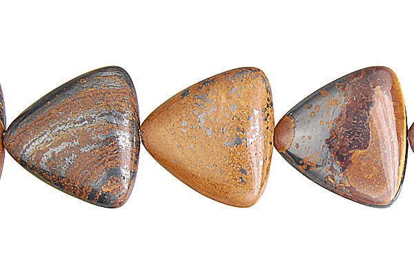 Tiger Iron (AAA) Triangle Beads