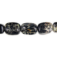Fireworks Jasper Smooth Nugget Beads