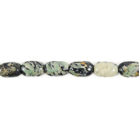 Fireworks Jasper Drum Beads