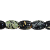 Fireworks Jasper Drum Beads