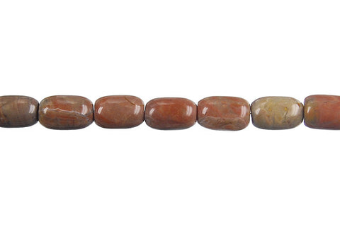 Amber Onyx Drum Beads
