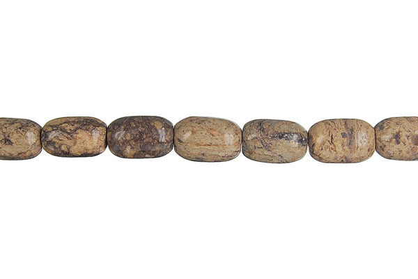 Picasso Jasper Drum Beads