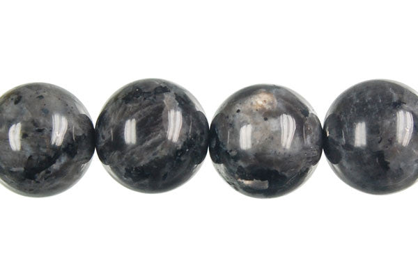 Larvikite Round Beads