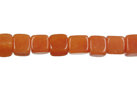 Carnelian Cube Beads