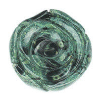 Pendant Kambaba Jasper Carved Rose