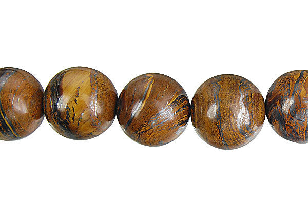 Tiger Iron (AAA) Round Beads