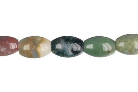 Fancy Jasper Drum Beads