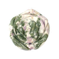 Pendant Peace Stone Carved Rose