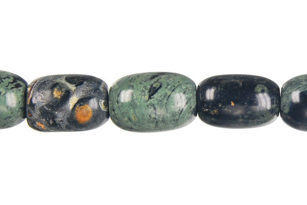 Kambaba Jasper Drum Beads