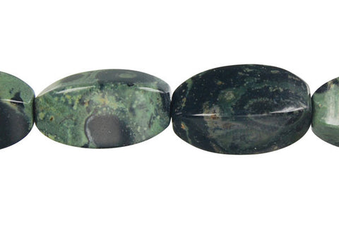 Kambaba Jasper Square Rice Beads