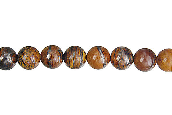 Tiger Iron (AAA) Round Beads