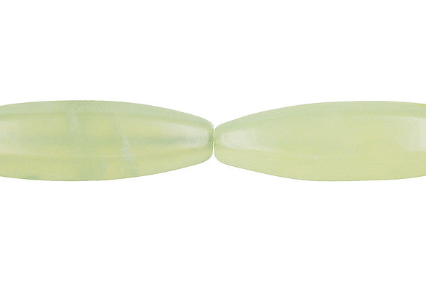 New Jade Hexagon Rice Beads