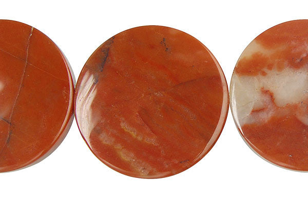 Oregon Picture Jasper Coin Beads