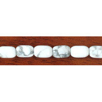 Howlite Drum Beads