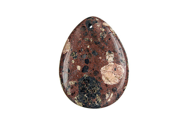 Pendant Mica Quartz Flat Briolette