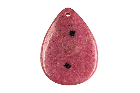 Pendant Rhodonite Flat Briolette