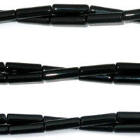 Black Onyx (AAA) Tube Beads