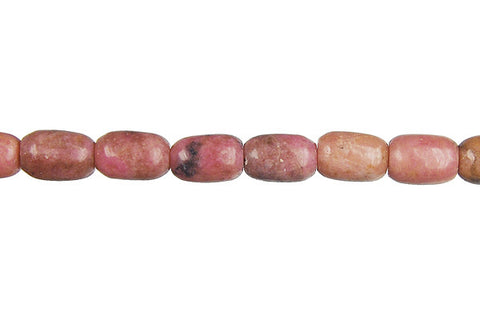 Rhodonite Drum Beads