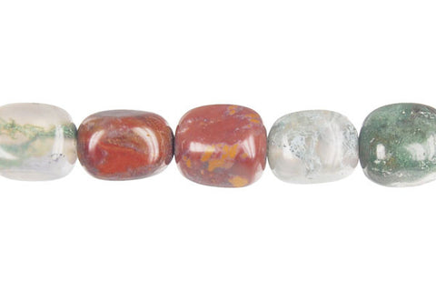 Fancy Jasper Smooth Nugget Beads