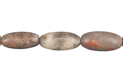 Sunset Jasper Rice Beads