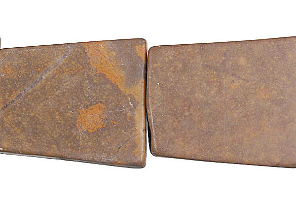 Sunset Jasper Ladder Beads