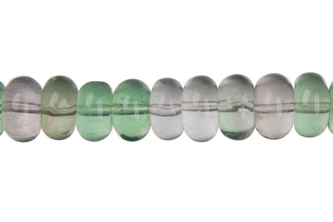 Fluorite (AA) Rondelle Beads