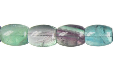 Fluorite (AA) Drum Beads