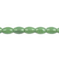 Green Aventurine Rice Beads