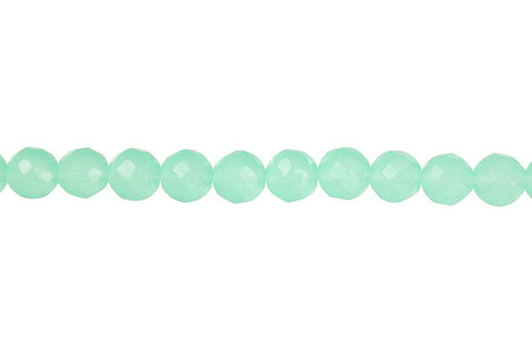 Amazonite Quartz Faceted Round