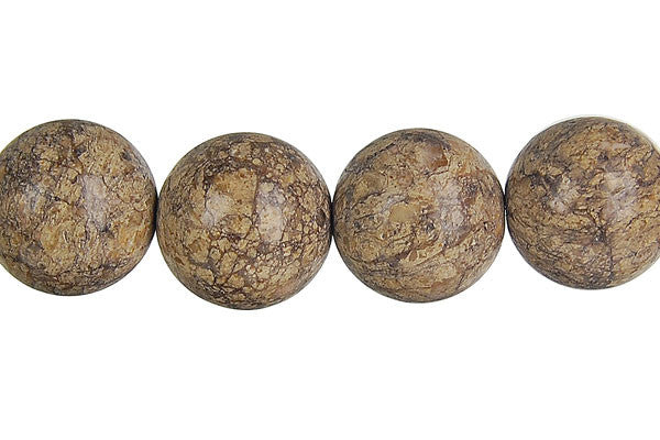 Picasso Jasper Round Beads