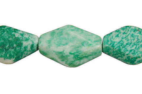 Tree Agate Diamond Nugget Beads