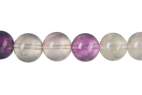 Fluorite Round Beads