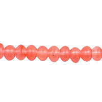 Cherry Quartz Rondelle