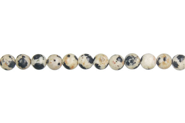 Dalmatian Jasper Round Beads