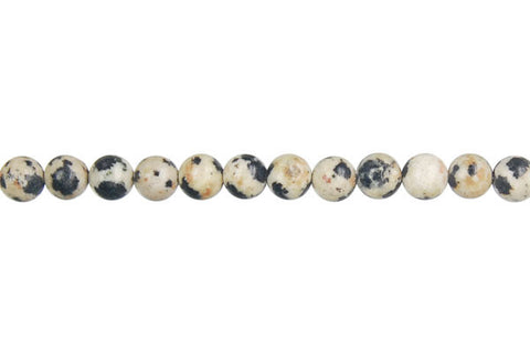 Dalmatian Jasper Round Beads