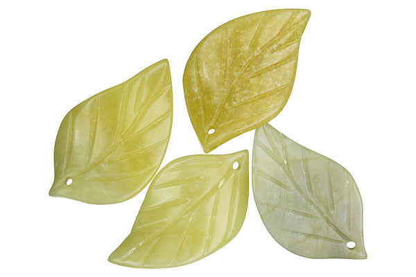 Pendant Olive "Jade" (Light) Twisted Leaf