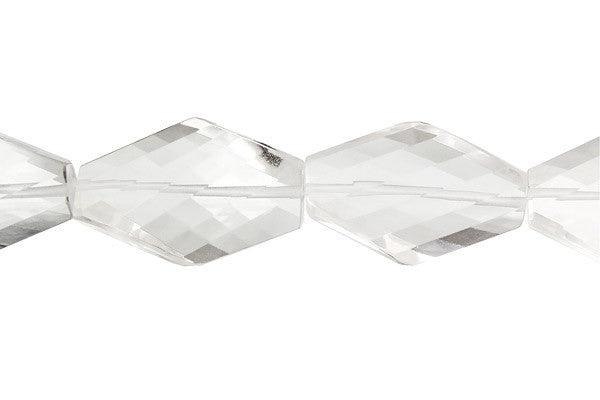 Clear Quartz Twisted Diamond
