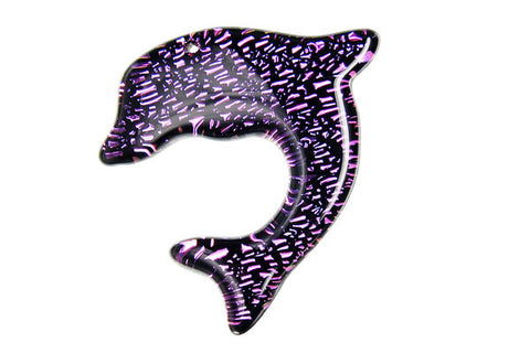 Pendant Dichroic Glass Dolphins (VR-20)