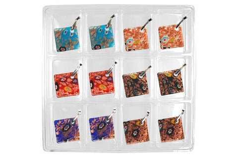 Pendant Murano Foil Glass Value Pack (Flat Square YH0)