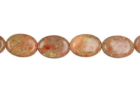 Bundle Deal - Unakite Flat Oval, 10x14mm