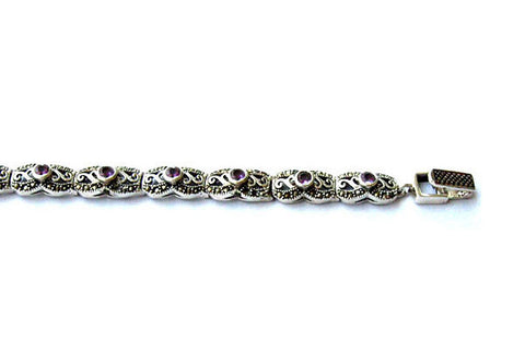 Sterling Silver Bracelet (FBL0049), 8"