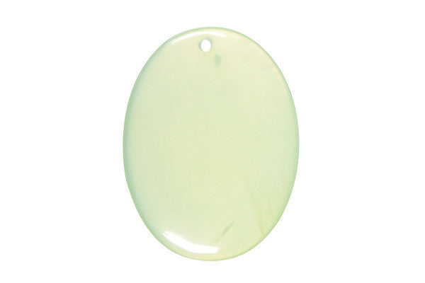 Bundle Deal - Pendant New Jade Flat Oval, 30x40mm