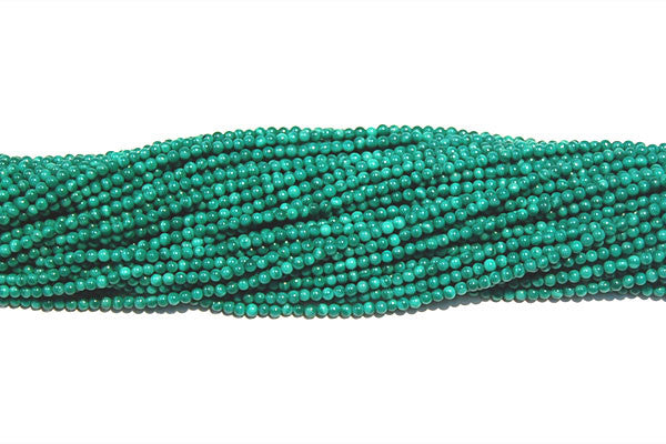 Malachite (Synthetic) Round Beads