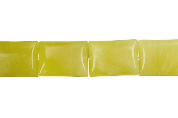 Bundle Deal - Olive Jade (Light) Flat Rectangle, 10x14mm