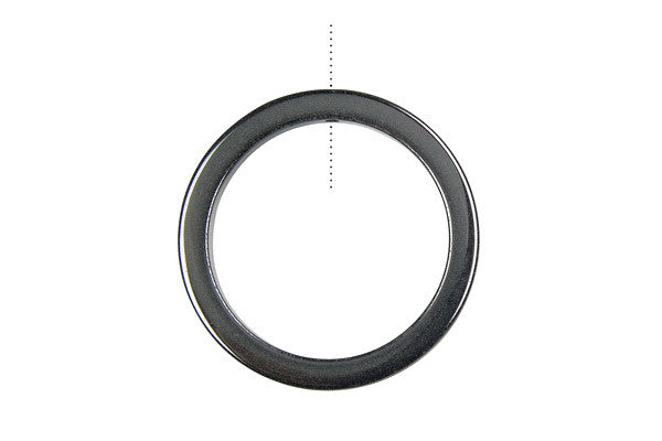 Bundle Deal - Pendant Hematite Donut, 39x39mm