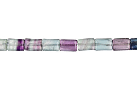 Fluorite (AA) Flat Rectangle Beads