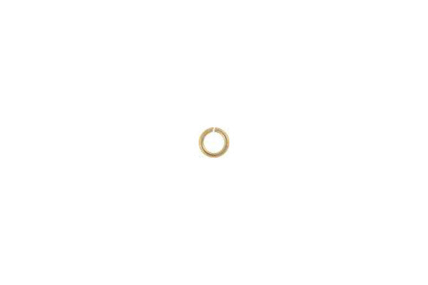 14K Gold 5mm Jump Ring, 24-Gauge